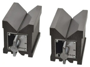 Value Collection Magnetic V-Blocks (Pair), 4" x 3" x 3-3/4" - 52-765-5