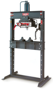 Dake Hydraulic Press, Air Operated, 75 Ton, Double Air Pump - 6-475 Dake Hydraulic Press, Air Operated, 75 Ton, Double Air Pump - 6-475