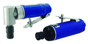 Astro Pneumatic 1/4" 90° Angle Die Grinder & Blue Composite Body - AP1222