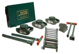 Hilman Rollers FT Series Chain Action Roller Kit, 60-Ton w/ Diamond Steel Top - KRS-60-SLD