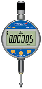 Fowler/Sylvac Mark VI Nano Electronic Indicator with Bluetooth, 0.500"/12.5mm Range - 54-530-635-0