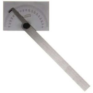 iGaging Square Head Protractor 6" Stainless Steel Bevel Setting - 36-606