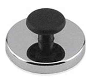 Round Base Magnet with Knob, 25 Lbs. Pull - HMKR-50