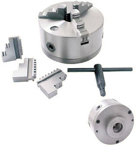 Precise 6" 3-Jaw Self-Centering Lathe Chuck - 3900-4722