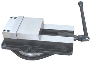 HHiP Pro Series 4" Jaw Width Heavy Duty Milling Vise w/ Swivel Base - 3900-2102