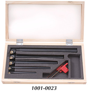 Precise SCLCR Indexable Boring Bar 5 Piece Style A, B, C, E, F Set - 1001-0023