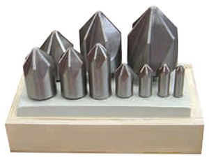 HSS Chatterless Countersink Set, 10 pc., 82° - 70-761-2