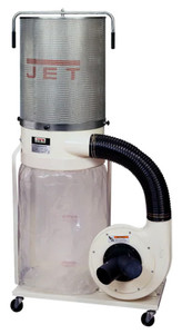JET Vortex Cone DC-1100VX-CK Dust Collector, 1.5HP 1PH 115/230V, 2-Micron Canister Kit - 708659K