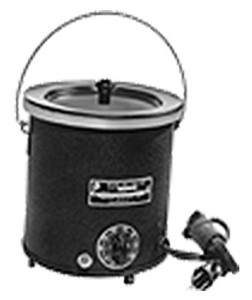 Waage Electric Round Dip Coating Pot WP8A-19-1, 1 Gallon - 51-991-8