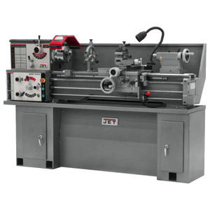 JET 13" x 40" Geared Head Bench Lathe GHB-1340A, with Taper Attachment and Collet Closer - 321129