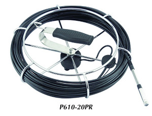 General 20m Long x 10mm Dia. Pipe & Duct Probe for Video Inspection Cameras/Borescopes - P610-20PR