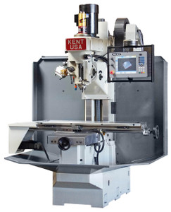 Kent 3-Axis CNC Bed Mill 12" x 50" with Acu-Rite G2 CNC Control - TW-32QI-A