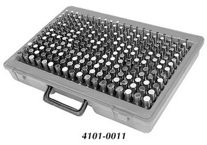 Precise 190 Piece Standard Steel Pin Gage Set - 4101-0011