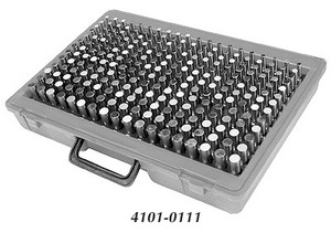 Precise 190 Piece Standard Steel Pin Gage Set - 4101-0111