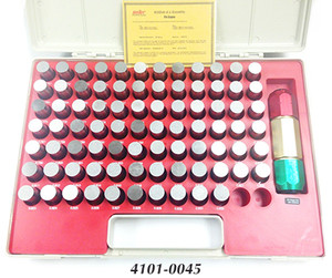 Precise 82 Piece Pro-Series Certified Steel Pin Gage Set - 4101-0045