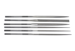 Grobet USA 20cm, 6-pc Needle File Set, Cut 2,  - 31.68401