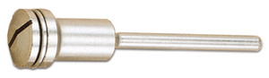 Grobet USA 1/8" Grinding Wheel Mandrel with Screw, 1/8" Shank - 43.160