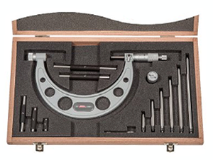 SPI Interchangeable Anvil Micrometer, 0-6" - 17-785-7
