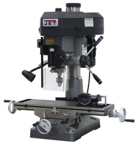 JET Belt Drive Mill/Drill JMD-18 with Newall DP700 DRO and X-Axis Powerfeed - 350127 JET Belt Drive Mill/Drill JMD-18 with Newall DP700 DRO and X-Axis Powerfeed - 350127
