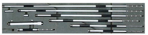 Asimeto Inside Micrometer, Interchangeable Type 2-8" Range - 7242081