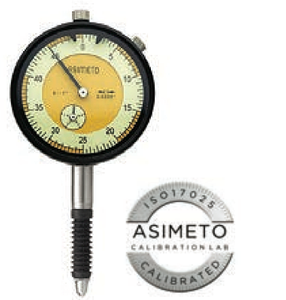 Asimeto AGD2 IP54 Water Proof Dial Indicator 0-100 Reading - 7402267