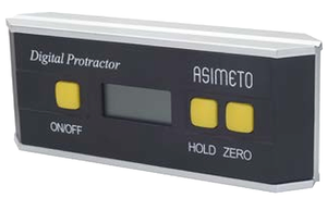 Asimeto Digital Protractor Level Type w/ Magnetic Bottom - 7490162