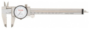 SPI Dial Caliper 0-150mm, White Dial Face - 17-979-6