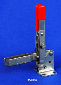 Knu-Vise Posi-Loc Vertical Hold Down Clamp 3.59" Throat Depth - VST-600-S