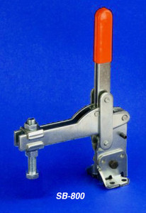 Knu-Vise Swivel Base Vertical Hold Down Clamp 4.75" Throat Depth - SB-800
