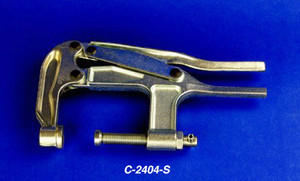 Knu-Vise C-Clamp Short Spindle 3.25" Throat Depth - C-2404-S