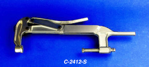 Knu-Vise C-Clamp Short Spindle 3.25" Throat Depth - C-2412-S