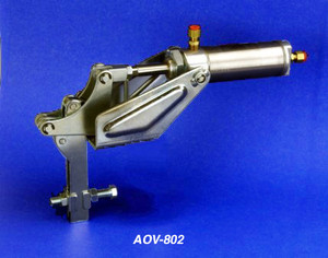 Knu-Vise Air Operated Hold Down Clamp 4.44" Throat Depth - AOV-802