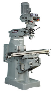 ACER E-mill 3VS II Milling Machine, 9" x 49" Grey w/Milling Package - E-3VSIIGP