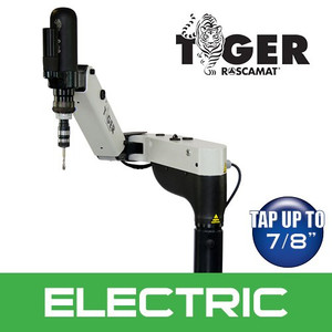 Roscamat Tiger Electric Tapping Arm, 110V, Vertical, 300 RPM Module - R04211F-300
