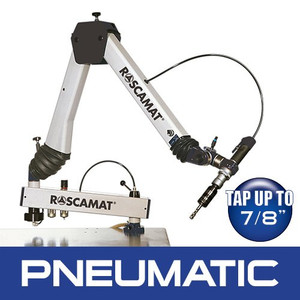 Roscamat Series 500 Pneumatic Tapping Arm, Vertical with Lubrication System, 550 RPM Module - R52000F-550