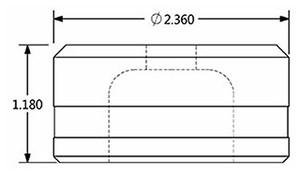 SUN60D Round Die 1-3/16" - SUN60DRD-38