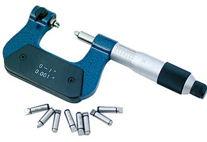 Precise 0-1" Screw Thread Micrometer Kit - 4200-0226