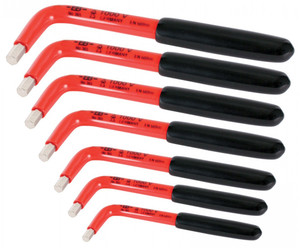 Wiha Insulated Metric Hex L-Key 7 Piece Set - 13691