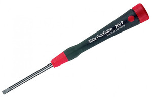 Wiha PicoFinish Precision Slotted Screwdriver, 1.8 x 60mm - 26056