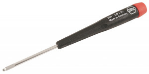 Wiha Precision Ball End Hex Screwdriver, 2.0mm x 50mm - 26420