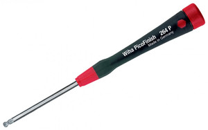 Wiha PicoFinish Precision Ball End Hex Screwdriver 1/8" x 60mm - 26463