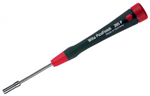 Wiha PicoFinish Precision Metric Nut Driver, 3.0 x 60mm - 26583