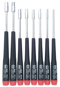 Wiha Precision Metric Nut Driver 8 Piece Set - 26590