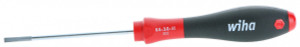 Wiha SoftFinish® Slotted Screwdriver, 3.0mm x 80mm - 30204