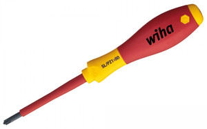 Wiha Insulated Xeno Slotted/Pozidriv Screwdriver #1 x 80mm - 30711