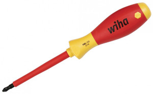 Wiha Insulated Phillips Screwdriver, #1 x 80mm - 32101