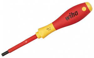 Wiha Insulated Hex Metric Screwdriver, 2.5 x 75mm - 32302