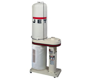 Jet DC-650 1HP Dust Collector with 30 Micron Filter Bags - 708642BK