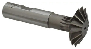 Interstate Cobalt Double Angle Cutter, Shank Type, 60°, 1-1/2" dia, 5/8" shank - 71-332-1