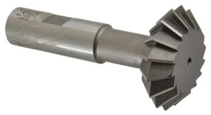 Interstate Cobalt Double Angle Cutter, Shank Type, 90°, 1-7/8" dia, 3/4" shank - 71-339-6